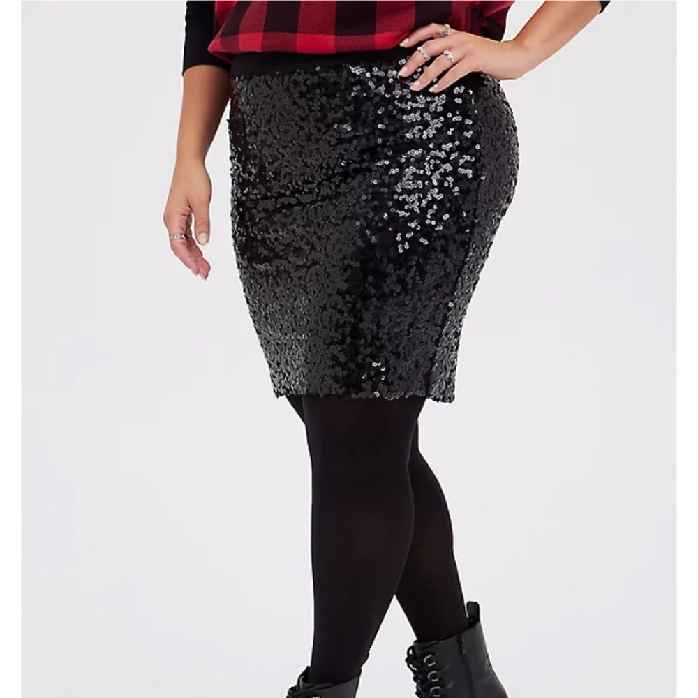 Torrid Sequin Skirt